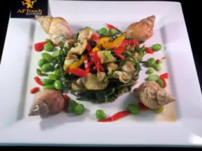 Recette Salade tiède de christes-marines et bulots