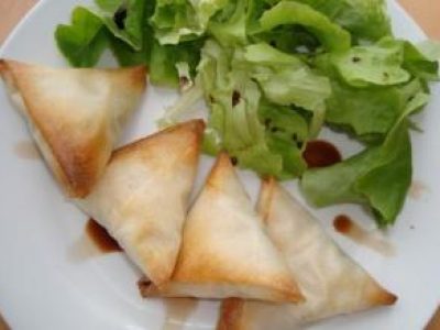 Recette Samoussas de veau