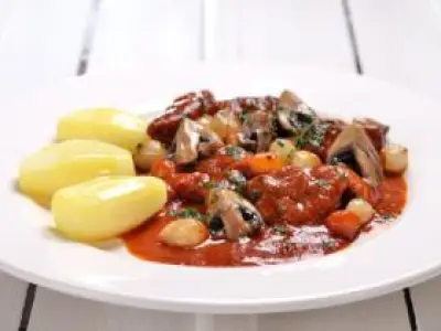 Recette Sauté de veau Marengo