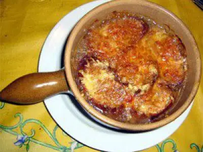 Recette Soupe à l'oignon