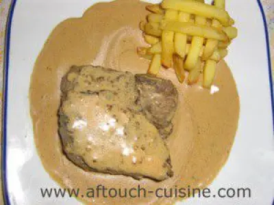 Recette Steak au poivre