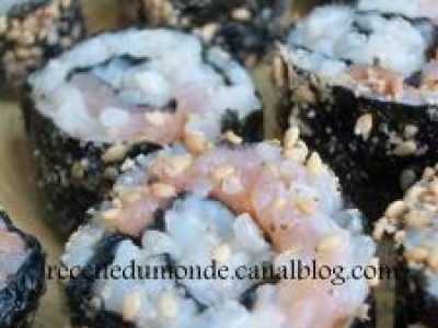 Recette Sushis Makis
