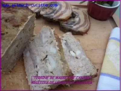 Recette Terrine de canard