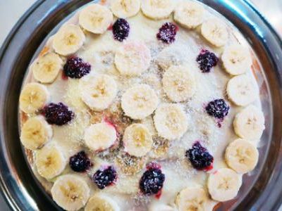 Recette Tarte Banane et Coco