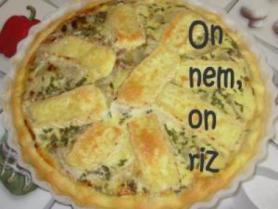 Recette Tarte au brie noix et endives