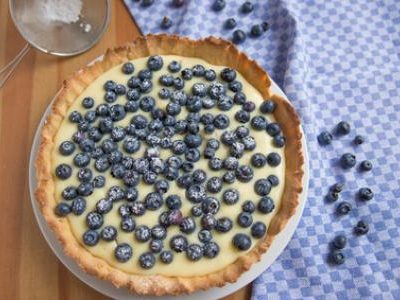 Recette Tarte aux myrtilles