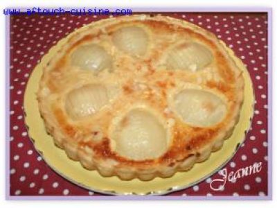 Recette Tarte bourdaloue de Pierre Hermé