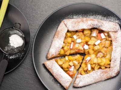 Recette Tarte d'Artois à la rhubarbe