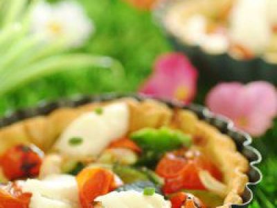 Recette Tarte fine de morue