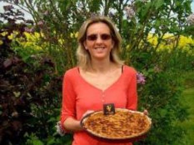 Recette Tarte gourmande rhubarbe banane et pomme