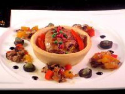 Recette Tartelette de foie gras poêlé