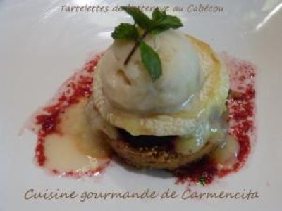 Recette Tartelettes de betterave au cabécou