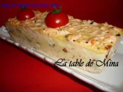 Recette Terrine de poisson aux tomates confites