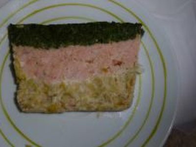 Recette Terrine de saumon aux épinards et poireaux