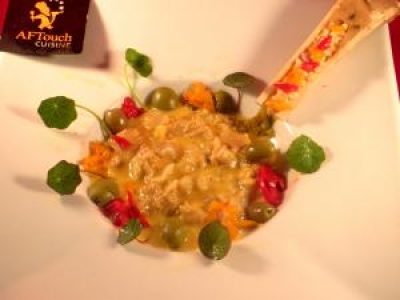 Recette Timbale de pieds de veau a la mauresque