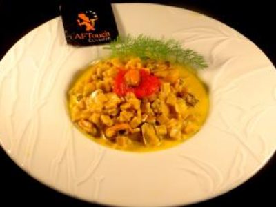 Recette Veau aux moules et champignons