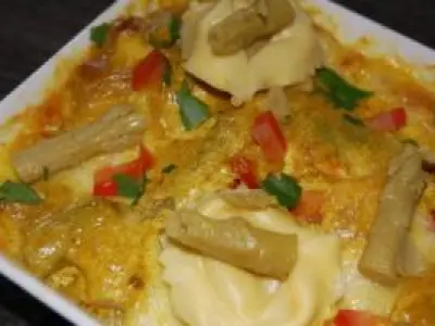 Recette Tortellinis  en gratin