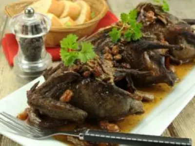 Recette Tourterelles en cocotte