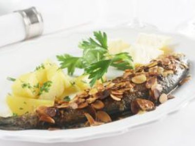 Recette Truite aux amandes