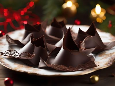 Recette Tuiles au chocolat