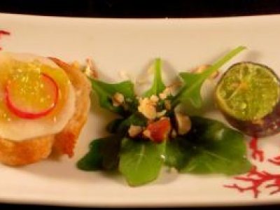 Recette Une mise  en bouche au citron caviar