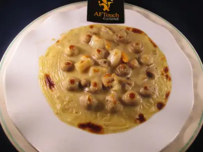 Recette Vanets et petits paris en crème de jurançon