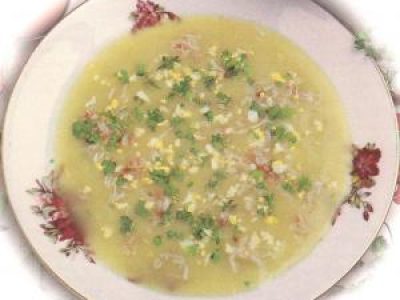 Recette Velouté d'asperges vertes au crabe