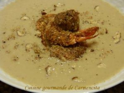 Recette Velouté de topinambours, châtaignes