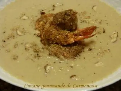 Recette Velouté de topinambours, châtaignes