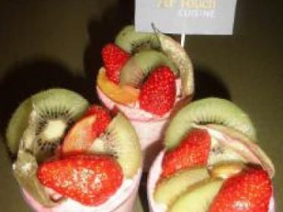 Recette Verrines façon charlotte aux fraises