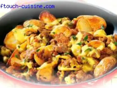 Recette Viande hachée et pommes de terre