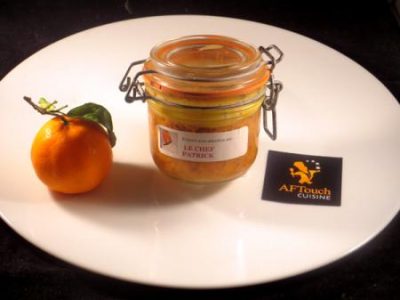 Recette Bocaux de perdreau foie gras orange