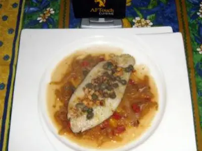 Recette Le filet de Turbot cuit Meunière