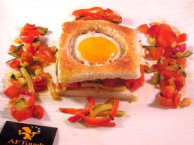 Recette Soleil d'or et ratatouille express