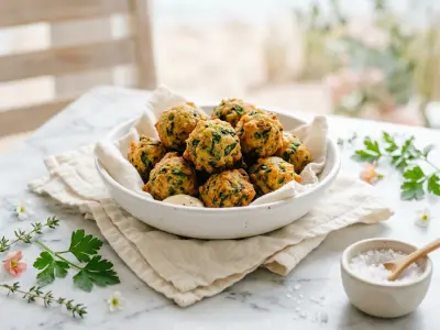 Recette Acras aux épinards du chef Raymond Rambinaising