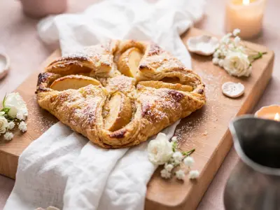 Recette Amandine aux pommes