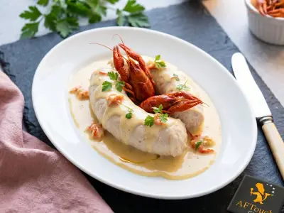 Recette Andouillette de sandre au beurre d'écrevisses