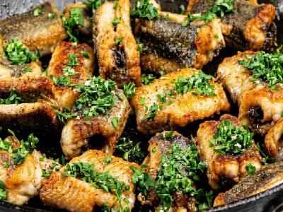 Recette Eels with Parsley Sauce