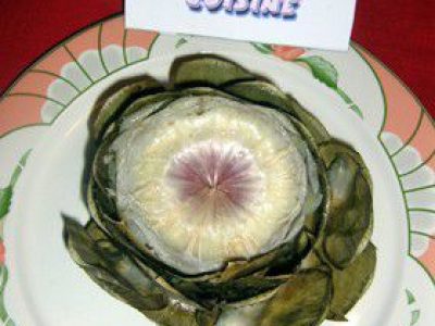 Recette Artichaut à la carte