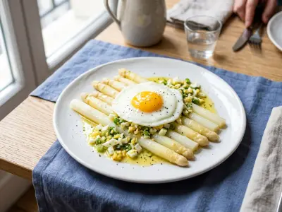Recette Asperges blanches tièdes de Tigy