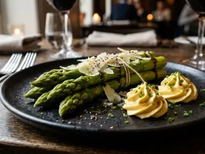 Recette Asperges vertes tièdes