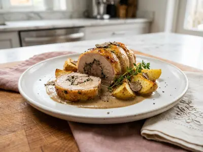 Recette Ballotine de Pintade
