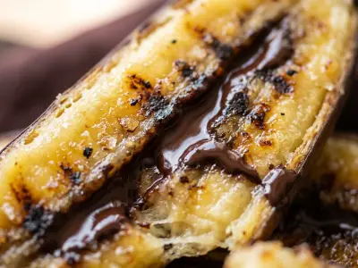 Recette Banane au chocolat au barbecue