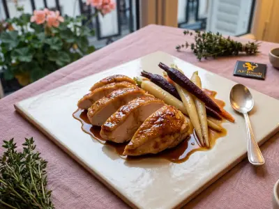 Recette Blanc de volaille de Licques au jus
