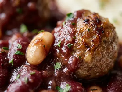 Recette Boulettes de viandes aux haricots