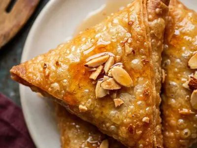 Recette Briwat samoussas sucrés au fromage frais