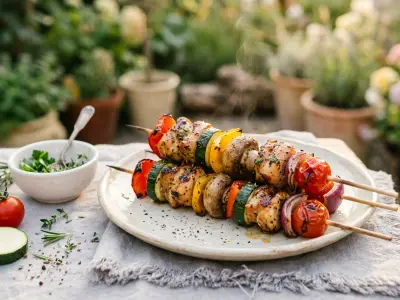 Recette Brochettes de poulet