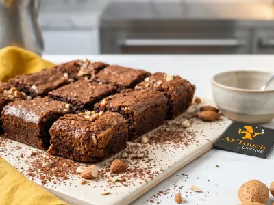Recette Brownies aux amandes