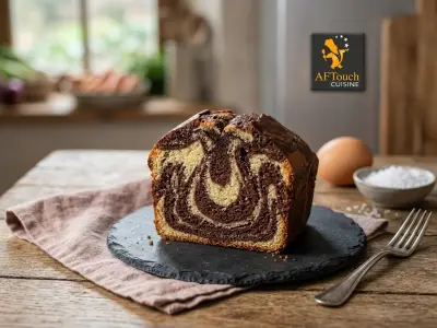 Recette Marbled chocolate cake