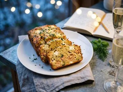 Recette Cake saumon feta